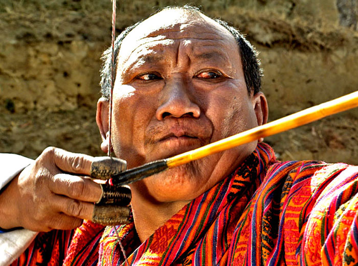 Archere in Bhutan