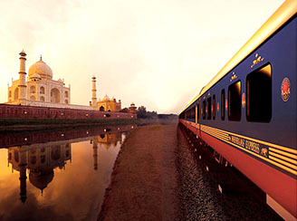Maharajas luxury train in India