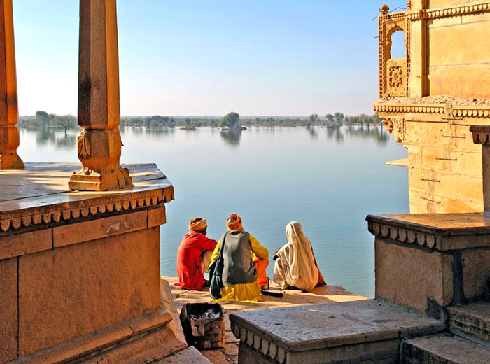 Udaipur Lake in Rajasthan, India