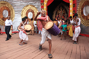 Durga puja festival in India