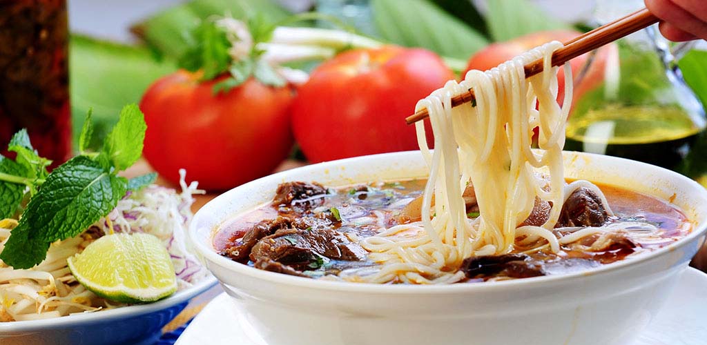 Bun bo Hue Vietnamese soup