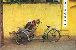 Cyclo in Hanoi