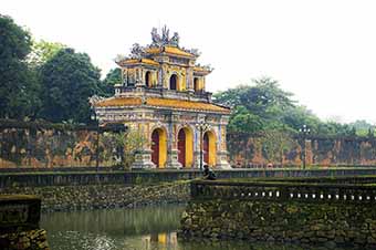 Gate to the forbidden City in Hue
