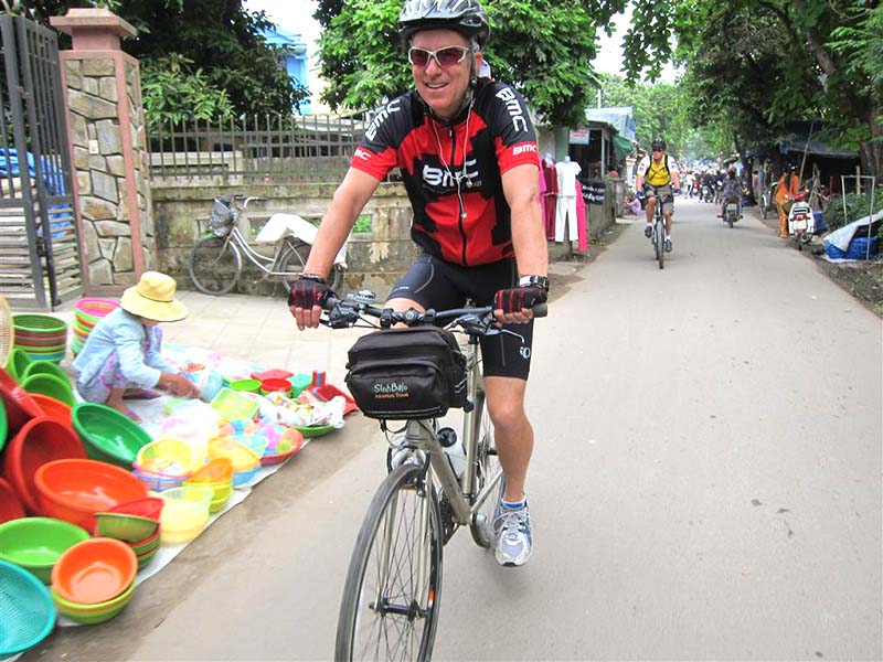 Cyclng tour in Hue, Vietnam
