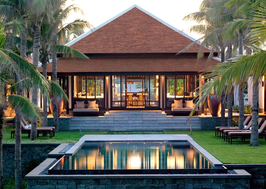 Private luxury villa at the Four Season's Nam Hai.