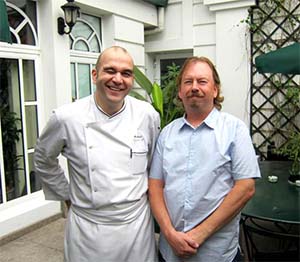 Chef Neal Fraser at the Metropole in Hanoi, Vietnam.