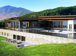 Luxury hotel experience in Bhutan
