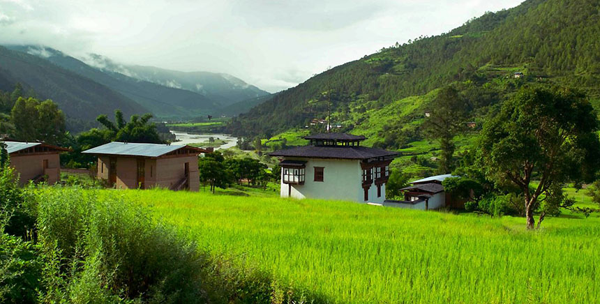 Amankora Bhutan exterior