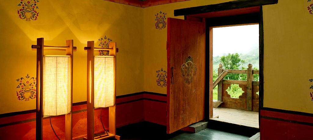 Entrance of Amankora punakha, Bhutan