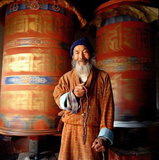 Bhutan pilgrim