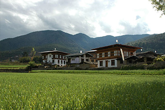 The haa valley, Bhutan