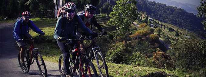 mountain bike tour - Bhutan