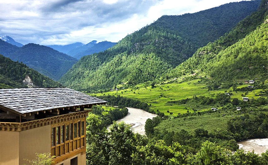 uma  punakha valley, Bhutan