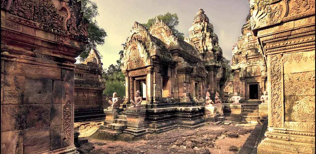 Banteay Srei temple complex in Cambodia