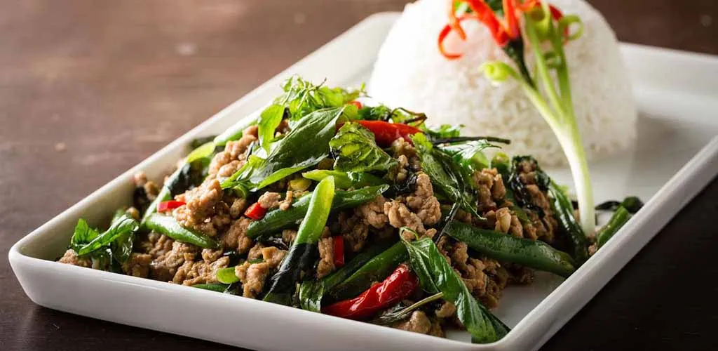Cambodia minced pork dish