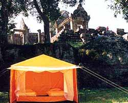 Templesafari tent