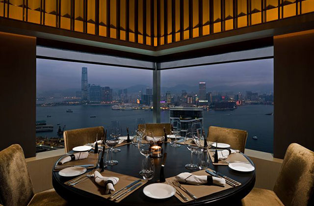 Upper House Hong Kong Cafe Gray Bar