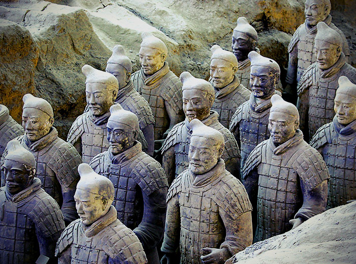 Terra Cotta warriors, Xian, China