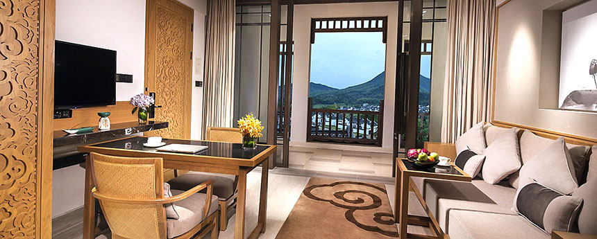 Banyan Tree Hangzhou Lucun luxury suite room