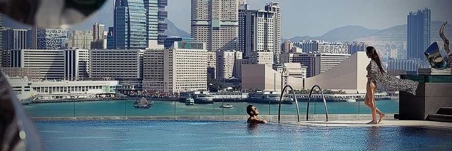 four seasons Hong Kong pool