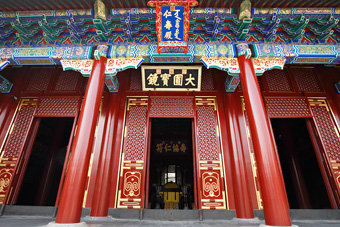 Doors at Beijing's Temple of Heaven