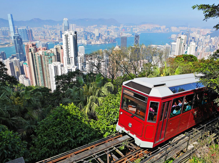 Hong Kong train travel experience