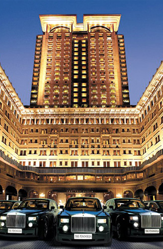 The Peninsula Hotel in Hong Kong, China