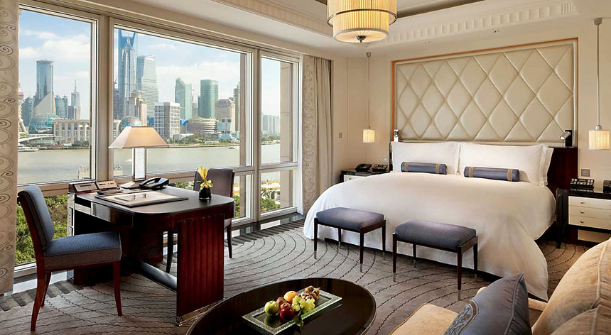 Peninsula Shanghai suite room