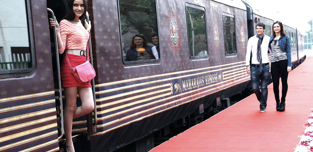 The maharajas express - luxury train in India