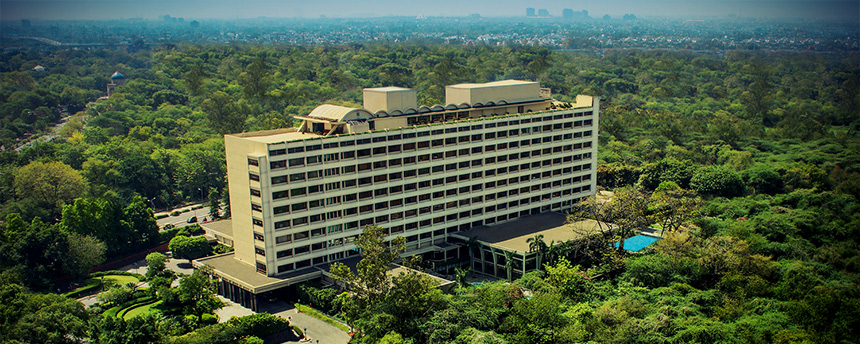 Oberoi Hotel Delhi Aerial View