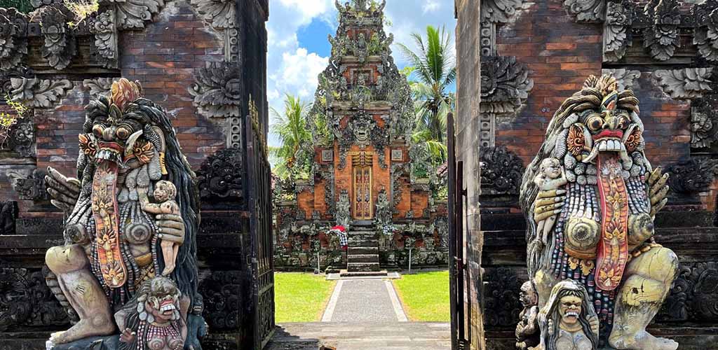 Balinese temple gate