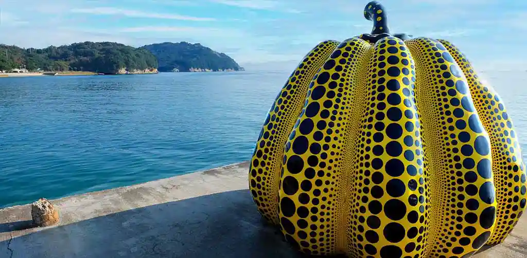 Yellow Pumpkin on Naoshimi Art Island