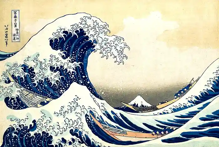 Great Wave by Hokusai