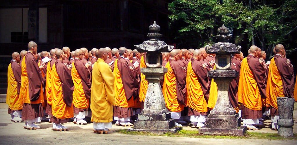 Mount Koya Monks