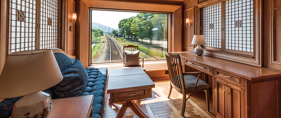 Seven Stars luxury train cabin