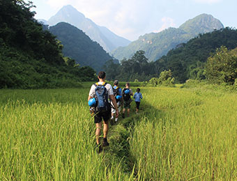 Hiking tour in Nong Khiaw, Laos