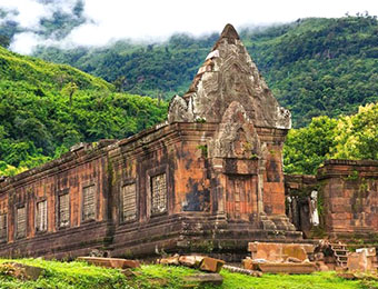 Wat Phou in Pakse, Laos