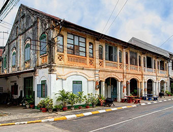Old French building in Savannakhet-Laos