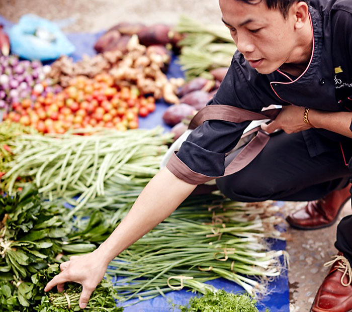 Market tour with chef in Luang Prabang, Laos
