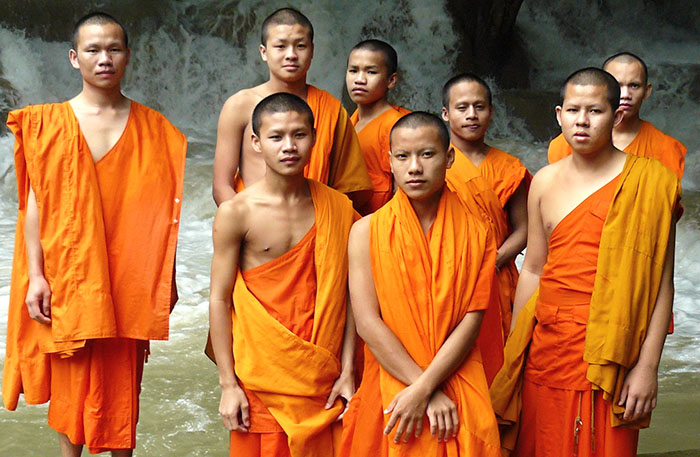 Young monks in Luang Prabang, Laos