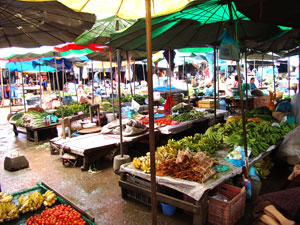 Phousi Market Luang Prabang