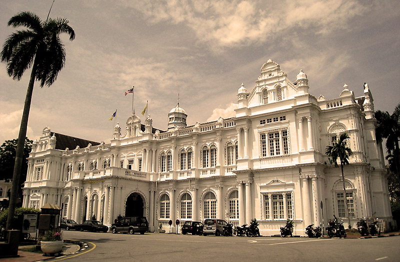 City Hall in Georgetown, Malaysia