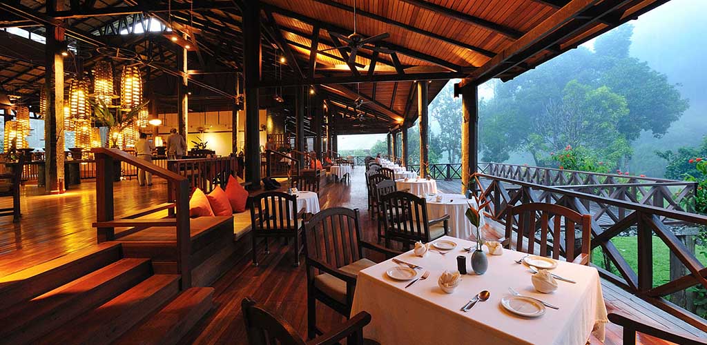 Borneo Rainforest Lodge verandah