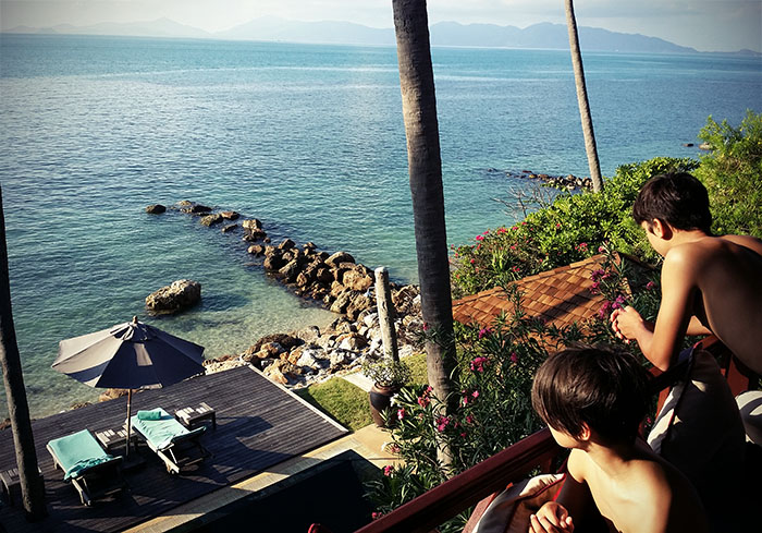 Napasai Koh Samui villa ocean view