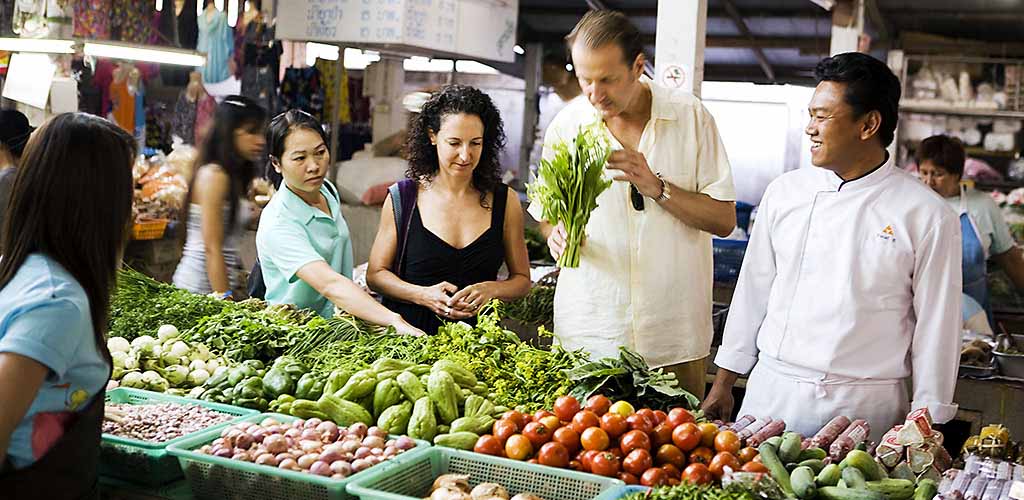 Market visit with chef in Vietnam