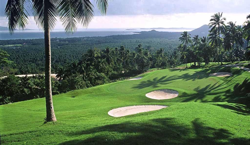 Santiburi Golf Course Koh Samui panorama