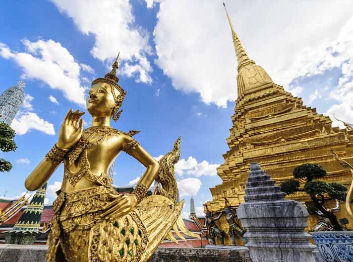 Royal palace in Bangkok, Thailand