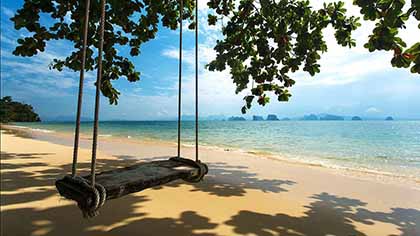 Koh Yao resort beach front