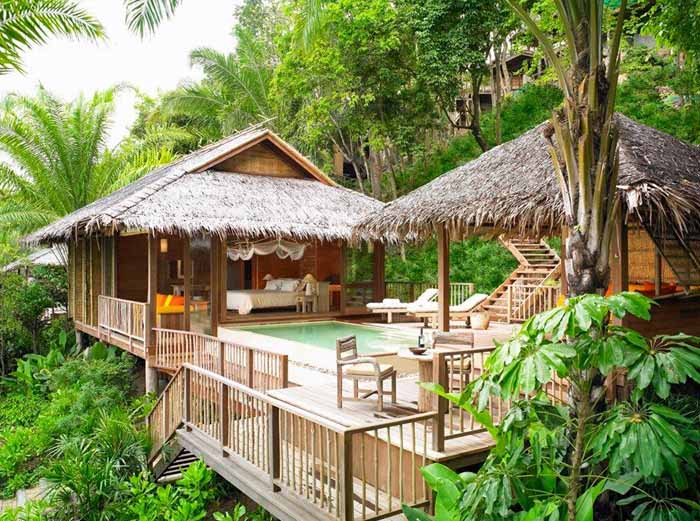 Private luxury villa at Six Senses, Koh Yao Noi, Thailand