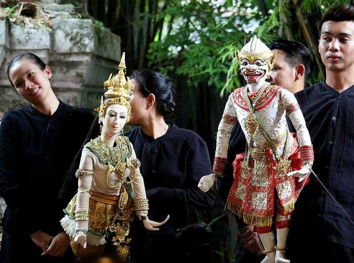 Bangkok puppet show
